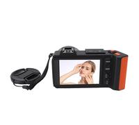 Annadue Cámara Digital 4K para Fotografía, 70MP 50x Zoom Digital Zoom Point y Shoot Camara con Focus Auto, Flash de Pantalla Doble, para Adultos Principiantes Estudiantes (Black)