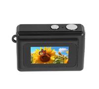 Annadue Cámara Digital de 1080p 12MP, Cámara de Video Mini Portátil con Pantalla de 0.96 Pulgadas, Tipo C, Grabación de 75 Minutos para Niños, Ciclismo, Montañismo, Grabación de Mascotas (Black)