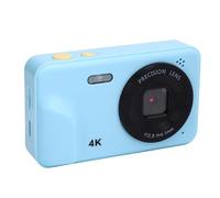 Annadue Cámara Digital de 48MP, Cámara de Enfoque Automático de 1080p HD con Zoom Digital 5X, Pantalla Ultra HD de 2.0", Luz de Relleno, Viajes, Graduación, Selfies Personales (Azul Claro)