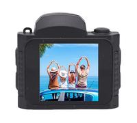 Annadue Cámara Digital de Llavero 4K, Videocámara de Video Micro de 64MP con 19 Efectos de Filtro 78 ° Luz de Llenado de LED de Gran Angular, Cámaras Pequeñas Portátiles para Grabación (Black)