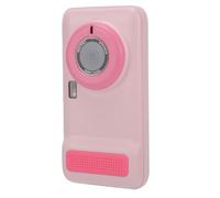 Annadue Cámara para Niños WiFi AI de 2,4 GHz, Cámara Digital de Doble Lente de 2 MP y 5 MP con Pantalla Táctil de 4 Pulgadas, Diálogo de Voz con Reconocimiento de Objetos, Reproductor MP3, (Pink)