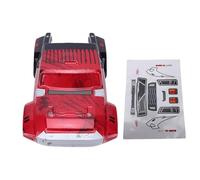 Annadue Carcasa de Carrocería de Coche RC Prepintada para SanYao 1202 1/12 4WD Off-Road Short Course Truck Body Cover, Carcasa de Repuesto de PVC Ligera con Diseño Resistente a Impactos, Fácil
