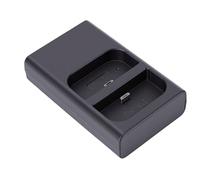 Annadue Cargador de Batería Dual/estación de Carga Compatible con Ring Video Doorbell 2/3/4/3Plus, Entrada Tipo C