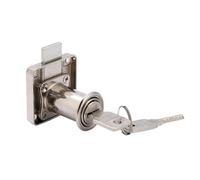 Annadue Cerradura Segura para Muebles para Vitrina de Cajón, Aleación de Zinc, Antirrobo, a Prueba de Niños, Cerradura Reutilizable Duradera para Cajones de Gabinete de Oficina Doméstico (138-32)