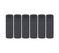 Annadue Clips de Cinturón de Radio Pesados de 6 Paquetes, Reemplazo de ABS para GP3188 GP3688 CP200, Clip Portátil Walkie Talkie para CP150/PR400/EP450/LTS2000 Radios