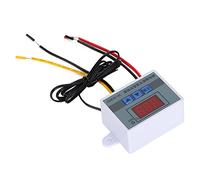 Annadue Controlador de Temperatura Digital de Microordenador, Controlador de Temperatura de Eclosión, Termostato de Incubadora con Sonda, Termostato XH 3002 para Incubadora de Huevos de Reptiles,