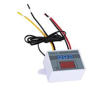 Annadue Controlador de Temperatura Digital de Microordenador, Controlador de Temperatura de Eclosión, Termostato de Incubadora con Sonda, Termostato XH 3002 para Incubadora de Huevos de Reptiles,