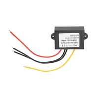 Annadue Convertidor IP67 Impermeable DC 72V a 12V 10A Módulo Regulador de Voltaje para Vehículo Barra de Luz LED Protección contra Sobretensión del Motor