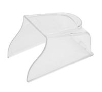Annadue Cubierta Transparente para la Lluvia del Timbre con Cerradura de Huella Digital, Protector Impermeable a Prueba de Lluvia, Cubierta de Control de Acceso para Puerta Exterior