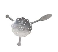 Annadue Cuchara de Cóctel de Acero Inoxidable 304, Cuchara de Absenta con Filtro, de Bebida para Juego de Absenta, Agitadora para Barra de Vaso de Vidrio, para Cóctel Amargo (de de