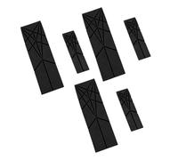 Annadue Cuchara Medidora Plegable 3 en 1 para Hornear, Herramienta de Cocina Plana de Silicona, Diseño que Ahorra Espacio para Cocinar, Apta para Lavavajillas, Compacta y Práctica (BLACK)