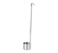 Annadue Cucharón de Vino, Cuchara de Acero Inoxidable con Medida para Verter Cerveza, Cuchara para Vino para Fiesta en la Cocina (Extracto de 304 125ML)
