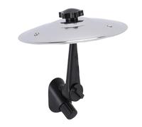 Annadue Cymbal de Automóviles, de Acero Inoxidable en el Accesorio de Automóviles para Ventilación o Tablero con Sonidos de Percusión Juguetones, Compatible con Camiones SUVS Sedan (SILVER)