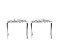 Annadue de Resorte para Barbacoa de 6.04 Pulgadas con Varilla de 1/2 Pulgada, Reemplazo de Manija de Parrilla de Acero Al Carbono con Perno, de Resorte en Espiral Resistente Al Calor para Parrillas de