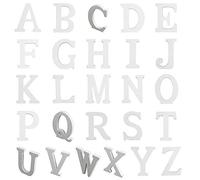 Annadue Decoración Grande De Madera con Letras del Alfabeto para Colgar en la Pared, 1 Uds. De Letras Ligeras De MDF para Bodas, Fiestas, Ortografía De Nombres en Casa (6)