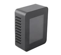 Annadue Detector de CO2, Monitor Semiconductor de Calidad del Aire, Monitor de Dióxido de Carbono, Sensor de Temperatura y Humedad para Oficina en el Hogar, Medidor de Ventilación con Lecturas en