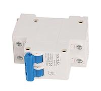 Annadue Disyuntor Mini CC 2P 4kA Icu DC500V Disparo Rápido, Disyuntor Pequeño para Fotovoltaico Solar con Extinción de, Instalación en Riel DIN para Protección contra Sobrecargas y Cortocircuitos