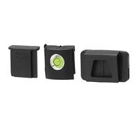 Annadue DK-5 Visor para Cámara con Tapa de Zapata Fría para Nikon D7000 | Protector de visor de goma, nivel de burbuja incorporado, protector de contacto de flash, accesorio DSLR liviano