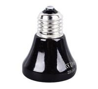 Annadue Emisor de Calor de Cerámica, Lámpara de Calor para Reptiles, sin Bombillas de Emisoras de Luz para Pollos, Gatos, Loros (50W)