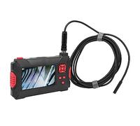 Annadue Endoscopio Industrial, Lente Dual de 8 Mm, Cámara de Inspección 1080P con Pantalla LCD de 4,3 Pulgadas, 9 Luces LED, Cámara de Tuberías para HVAC, Plomería, Automoción (5M)