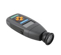 Annadue Estroboscopio Digital Fotoeléctrico Flash Tacómetro RPM Medidor, Medición de Velocidad sin Contacto Medidor de Revoluciones Portátil con Pantalla LCD Retroiluminada para Herramientas