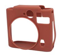 Annadue Estuche para Cámara Instantánea de Alta Elasticidad Que Garantiza una Protección Continua y una Sensación Cómoda para Viajeros y Aventureros (Brown)