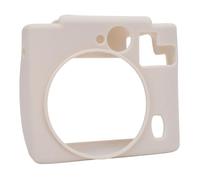 Annadue Estuche para Cámara Instantánea de Alta Elasticidad Que Garantiza una Protección Continua y una Sensación Cómoda para Viajeros y Aventureros (Beige)