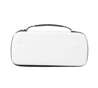 Annadue Estuche Rígido de Transporte, Bolsa Protectora Portátil para Consola de Juegos Portátil ROG Ally X 7 Pulgadas 2025 con Absorción de Impactos, Exterior Resistente Al Agua, Gran (White)