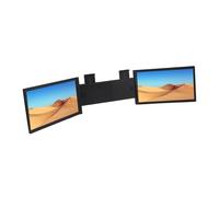 Annadue Extensor de Pantalla de la Computadora Portátil, 14 1080p FHD IPS Dual USB C Monitor Portátil, Visualización y Rotación Flexibles de 180 °, para Computadoras Portátiles de