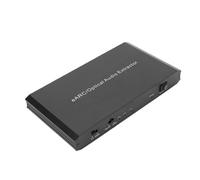 Annadue Extractor de Audio EARC, Adaptador de Sonido óptico de 192 KHz a HDMI de 3,5 Mm con DAC de 24 Bits, Soporte 7.1 5.1 2.0 para TV Soundbar Home Theatre, Aluminio CEC.