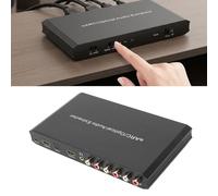 Annadue Extractor de EARC Adaptador de óptico EARC a 3,5 Mm Convertidor de Sonido para TV Decodificador de HD 24 Bits 192 KHz 7.1 5.1 2.0 Control de Volumen CEC