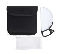 Annadue Filtro de Desenfoque de Movimiento Dividido de Mano de 100 Mm, Filtro de Lente con Efecto de Media Raya para Retratos, Paisajes, Fotografía Deportiva, Revestimiento MRC a Prueba