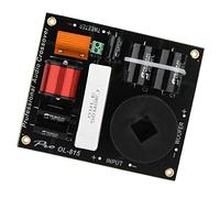 Annadue Filtro Divisor de Frecuencia de 2 Vías para Altavoces de Escenario de 12 a 18 Pulgadas, Piezas Divisoras de Altavoces Profesionales de 500 W, Crossover de de 4 Ohmios con Condensador MKP,