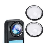 Annadue Fit Protector de Lente para X5 Camera de 10h Guardia de Lente de Vidrio Templado con Instalación Giratoria para Protección de Lentes Panorámicas Anti Scratch y Huella Digital