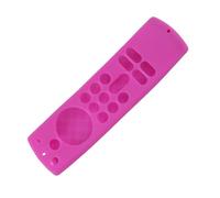 Annadue Funda de Silicona para Fire TV Stick, Funda Protectora Antideslizante con Cordón, de Silicona para Control Remoto para 3. ª Generación (Conjunto Morado)