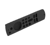 Annadue Funda de Silicona para Fire TV Stick, Funda Protectora Antideslizante con Cordón, de Silicona para Control Remoto para 3. ª Generación (Black)