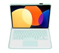 Annadue Funda de Teclado para Teclado para Mi Pad 5/5 Pro, Cubierta Delgada con Soporte y Teclado Bluetooth Inalámbrico Desmontable Magnético para Mi Pad 5/5 Pro (Verde