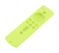 Annadue Funda Protectora de Silicona para Fire TV Stick 4K, Cubierta Antideslizante a Prueba de Golpes para Control Remoto, Dispositivo de Transmisión de TV Inteligente (Verde Fluorescente)