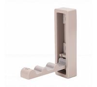 Annadue Gancho Plegable de Pared para Baño y Cocina (Square Moon Grey) | Colgador de pared plegable, diseño que ahorra espacio, aleación resistente, decoración minimalista, fácil montaje