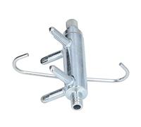 Annadue Garra de Ordeño, Colector de Máquina de Ordeño de 16 Mm de Diámetro, Garra de de Pistón para Ganado Lechero, de de Vaca con Herramienta de Recolección de Leche, Accesorio para Máquina de