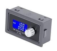 Annadue Generador de Frecuencia de Motor 1Hz-150kHz PWM Generador de Pulso de Señal de Onda Cuadrada Pantalla LCD Ajustable para Conducción de Motor, MCU, Controlador PWM