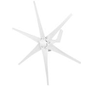 Annadue Generador de Turbinas Eólicas Pequeñas, Generador de Molino de Viento de 6 Aspas de 800 W, de Molino de Viento de CA Profesional para Máquina de Maquinaria Industrial (48V)