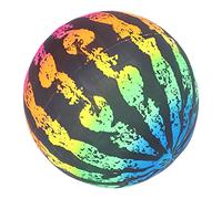 Annadue Globo de Agua Inflable de Sandía, Pelota de Playa de PVC de 8,7 | Pelota de juego de piscina con inyector de agua, juguete de fiesta de verano para niños y adultos