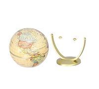 Annadue Globo Terráqueo, Globo Giratorio de Escritorio de 8 Pulgadas, Herramienta de Enseñanza Educativa de Geografía Terrestre con Soporte para Estudiantes y Profesores