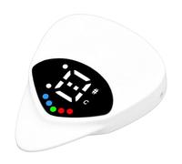 Annadue Guitarra con Luz LED de Alta Sensibilidad Afinador de Púas Dos en para una Fácil Afinación Adecuado para Varios Instrumentos Batería CR2016 de Larga Duración