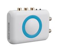 Annadue HDM66 HDMI Modulador RF Converter Soporte Formato PAL NTSC, Control 1080p PLL, Converter de Video de Audio de TV, Video de Componente AV Digital HD para Analógico NTSC Coax TV