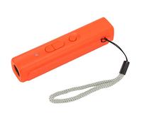 Annadue Herramienta Electrónica de Entrenamiento para Mascotas, Entrenador Ultrasónico de Perros, Dispositivo Antimordeduras Disuasorio para Mascotas, Batería Integrada Recargable por USB (Orange)