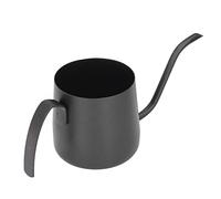 Annadue Hervidor de café de Acero Inoxidable, de Cuello de Cisne con Báscula, Grueso para Verter sobre la, Agarre Cómodo Ideal para la Oficina en Casa (#1)
