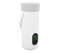 Annadue Hervidor Eléctrico de Viaje de 350 Ml, Calentador de Agua, Caldera de Agua de té y café Portátil para Acampar Al Aire Libre de 2000 Mapas Recargables (Enchufe de la UE)