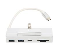 Annadue Hub USB C, 6 en 1 USB3.1 GEN2 10Gbps Hub Tipo C con 1 USB3.1 GEN2, 2 USB A y Lector de Tarjetas SD/TF/Micro SD para OS X AIO PC, Estación de Acoplamiento Multifuncional